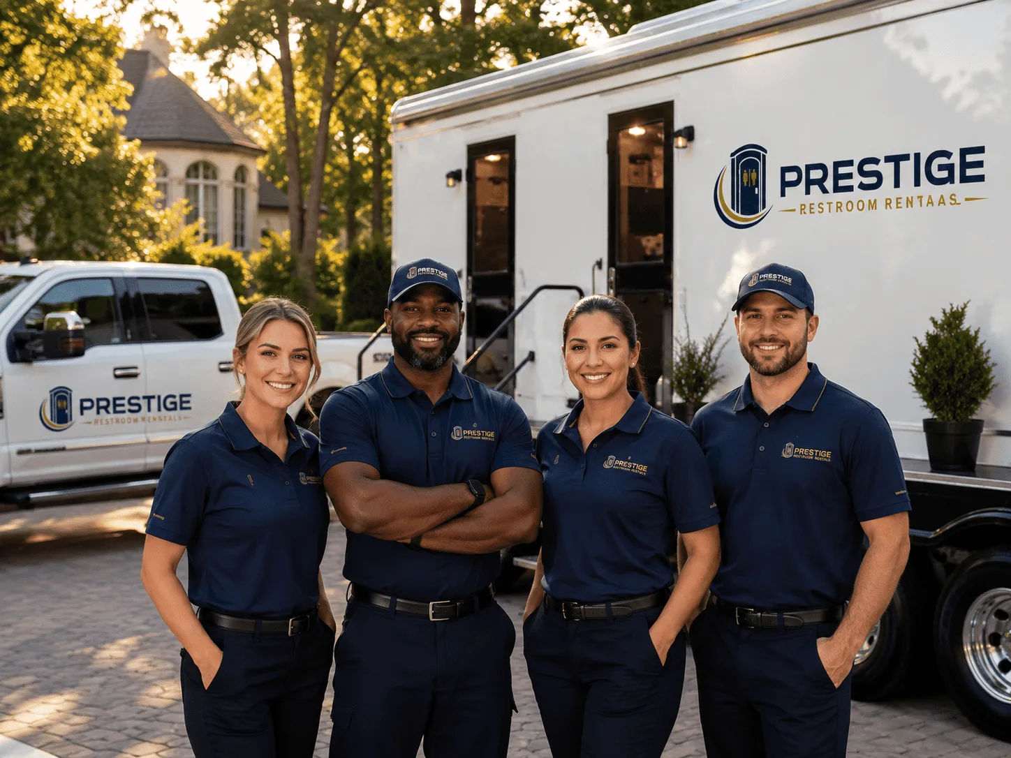 Trusted Luxury Portable Restrooms company in Elysian Fields, TX
